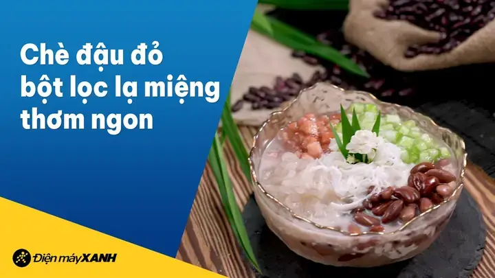 Cách Làm Trân Châu Đậu Đỏ