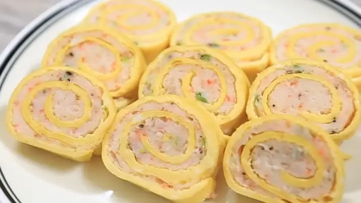 Cách Làm Trứng Cuộn Tôm