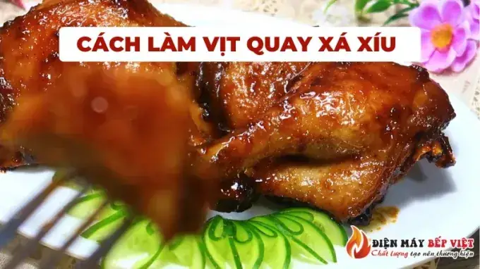 Cách Làm Vịt Chiên Xá Xíu