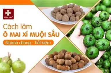Cách Làm Xí Muội Sấu