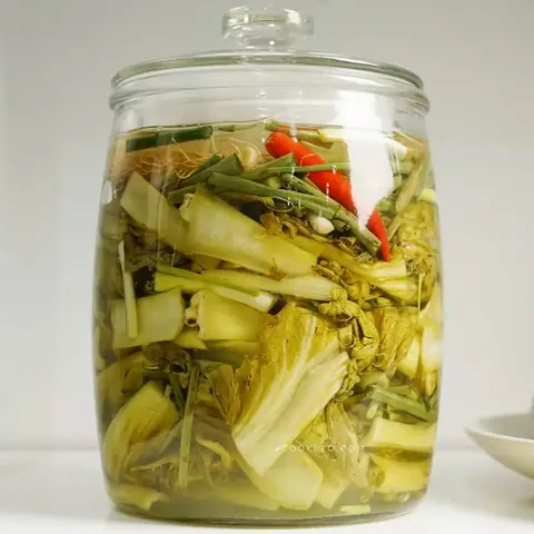 Cách Muối Dưa Cải Bẹ