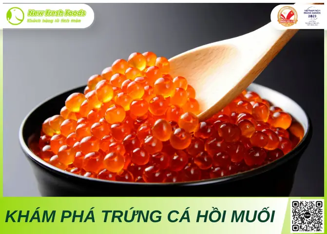 Cách Muối Trứng Cá Hồi