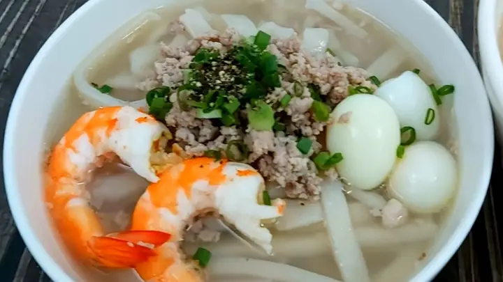 Cách Nấu Bánh Lọt Thịt Bằm