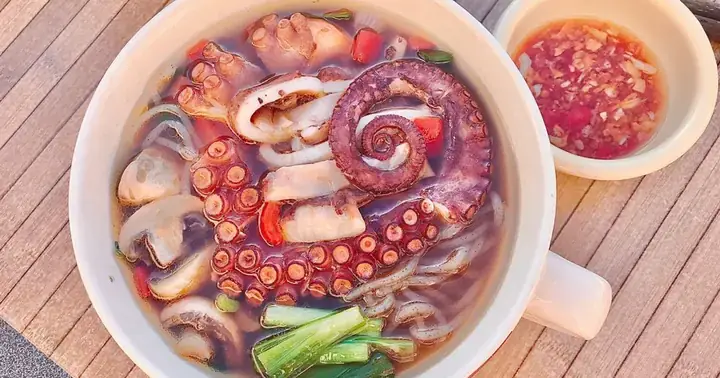 Cách Nấu Bún Bạch Tuộc