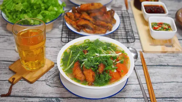 Cách Nấu Bún Cá Chẽm