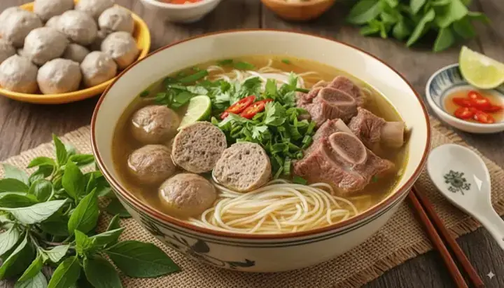 Cách Nấu Bún Nước Tôm Bò