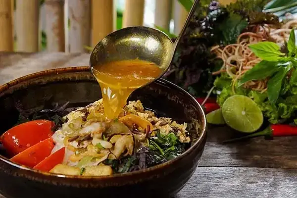 Cách Nấu Bún Riêu Chay Xuân Hồng