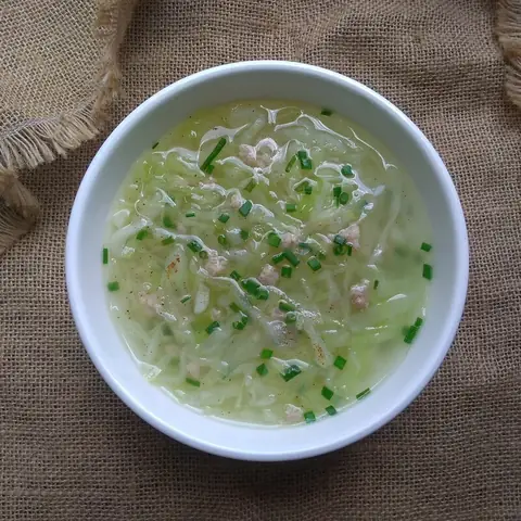 Cách Nấu Canh Bắp Cải Thịt Bằm