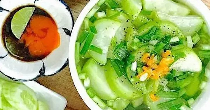 Cách Nấu Canh Bầu Lào