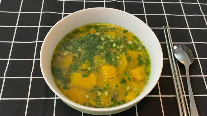 Cách Nấu Canh Bí Đỏ Với Tỏi