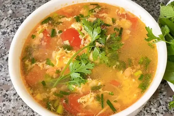 Cách Nấu Canh Cà Chua Bi
