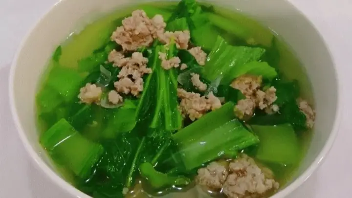Cách Nấu Canh Cải Bẹ Xanh Thịt Bằm