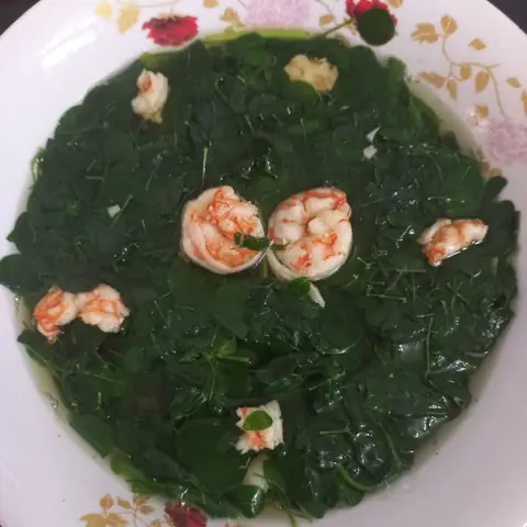 Cách Nấu Canh Chùm Ngây Với Tôm