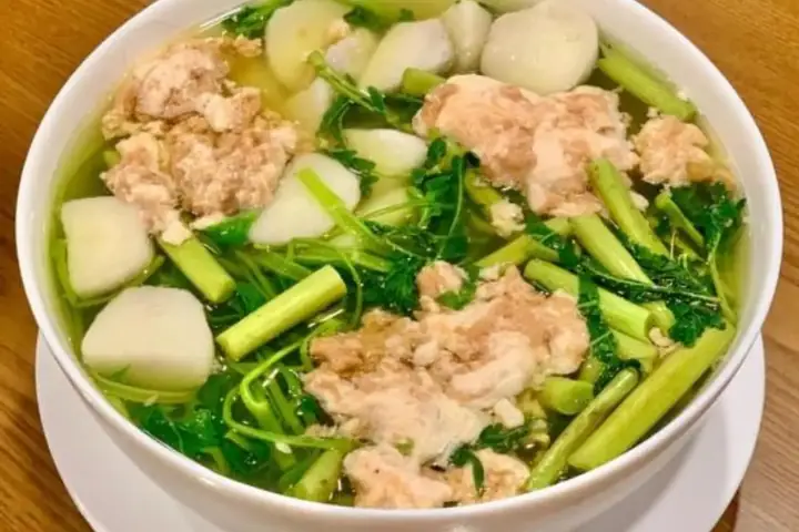 Cách Nấu Canh Cua Khoai Sọ