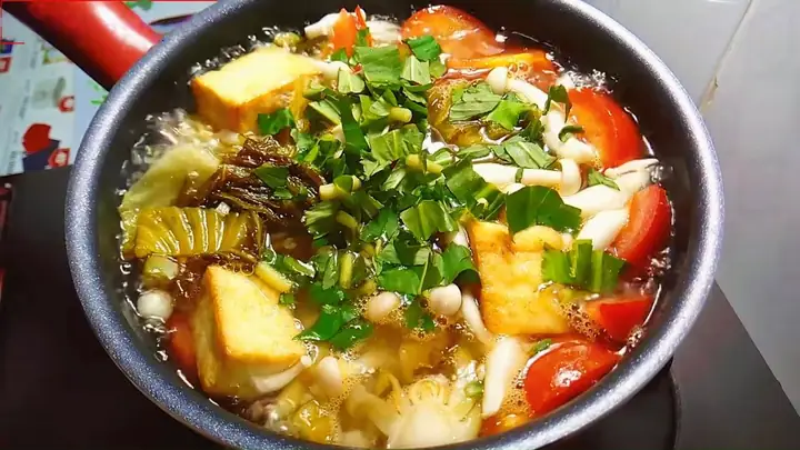 Cách Nấu Canh Dưa Chua Chay