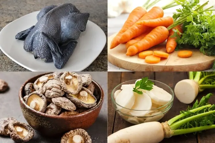 Cách Nấu Canh Gà Ác