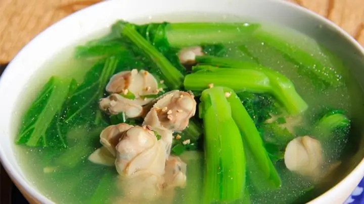 Cách Nấu Canh Hàu Rau Cải