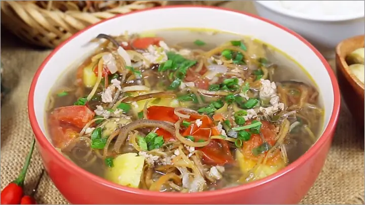 Cách Nấu Canh Hoa Chuối