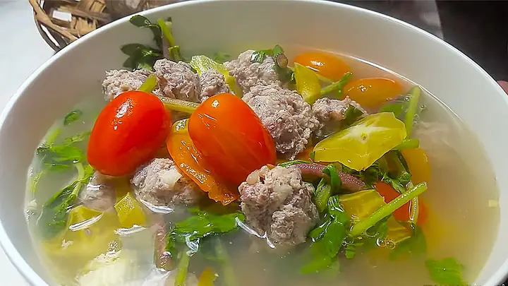 Cách Nấu Canh Khế Thịt Bò