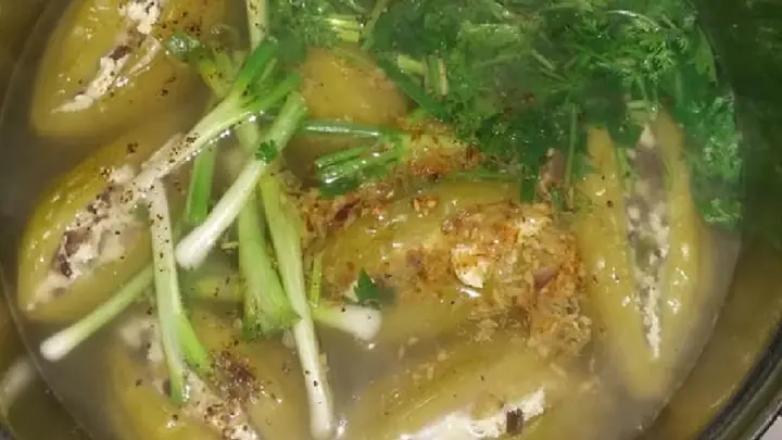 Cách Nấu Canh Khổ Qua Nhồi Chay