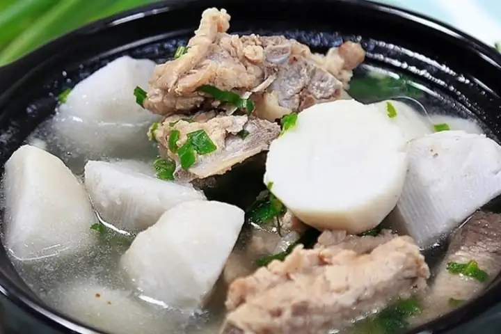 Cách Nấu Canh Khoai Môn Tím