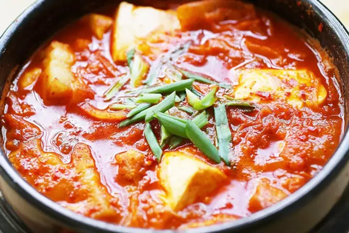 Cách Nấu Canh Kim Chi Chay