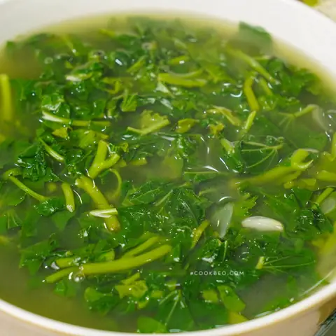 Cách Nấu Canh Lá Khoai Lang
