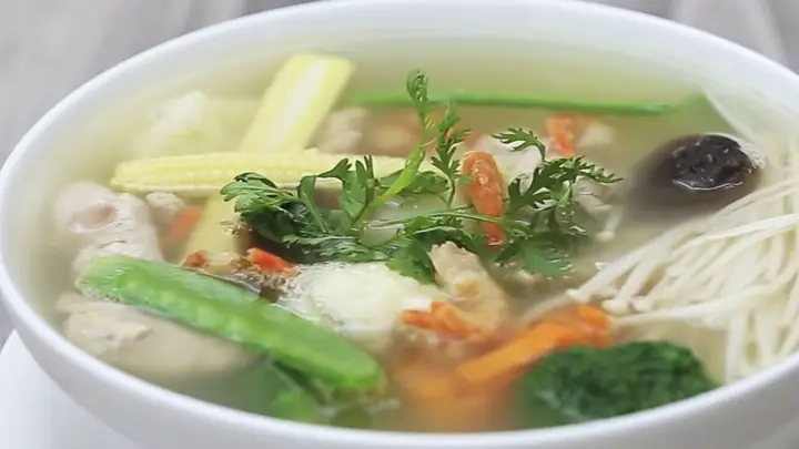 Cách Nấu Canh Mọc Trứng Cút