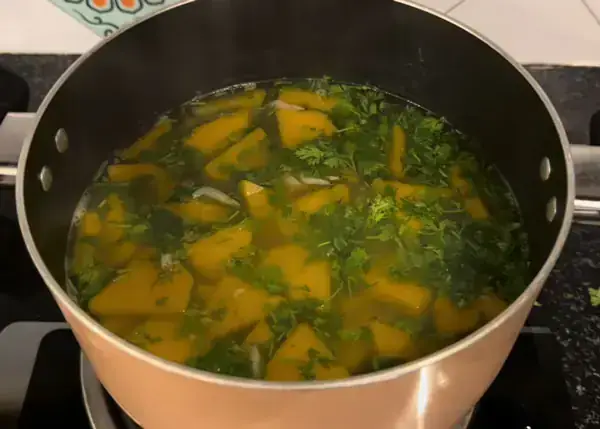Cách Nấu Canh Mồng Tơi Với Tép Khô