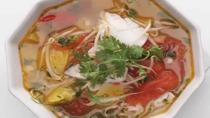 Cách Nấu Canh Mực Với Dứa