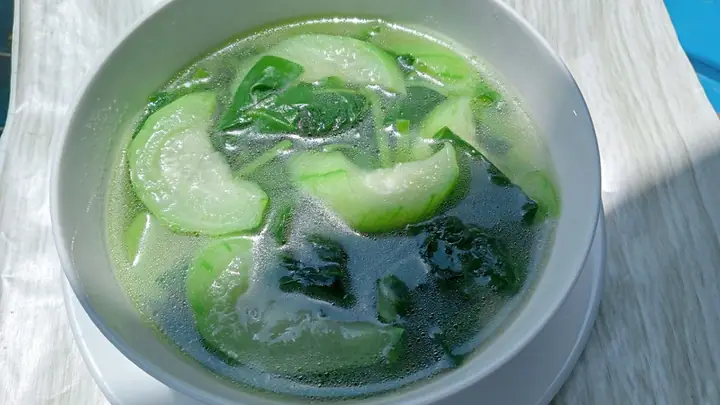 Cách Nấu Canh Mướp Mồng Tơi
