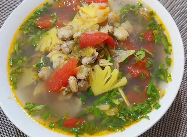Cách Nấu Canh Ngao Chua Cay