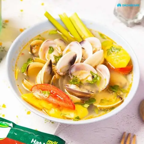 Cách Nấu Canh Ngao Dứa Sả