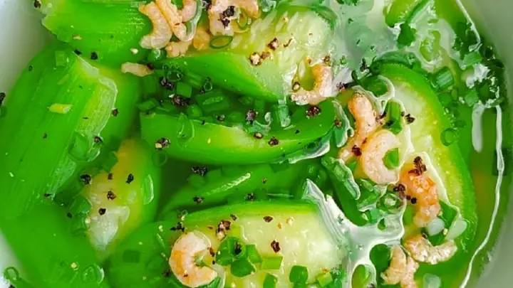 Cách Nấu Canh Ngọn Mướp