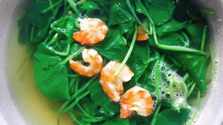 Cách Nấu Canh Rau Má Với Tôm Khô