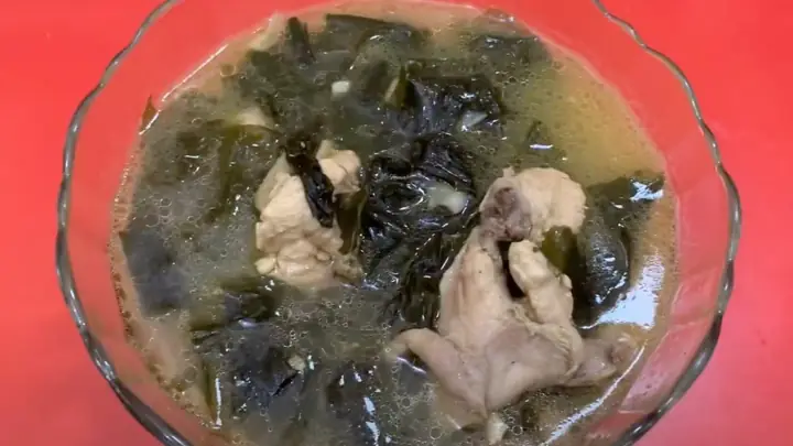 Cách Nấu Canh Rong Biển Thịt Gà