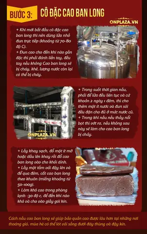 Cách Nấu Cao Ban Long