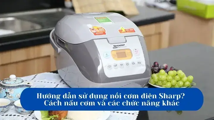 Cách Nấu Cháo Bằng Nồi Sharp Ks Zt18