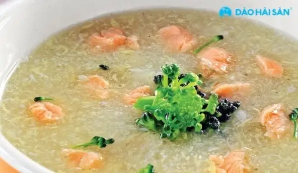 Cách Nấu Cháo Cá Hồi Cho Bà Bầu