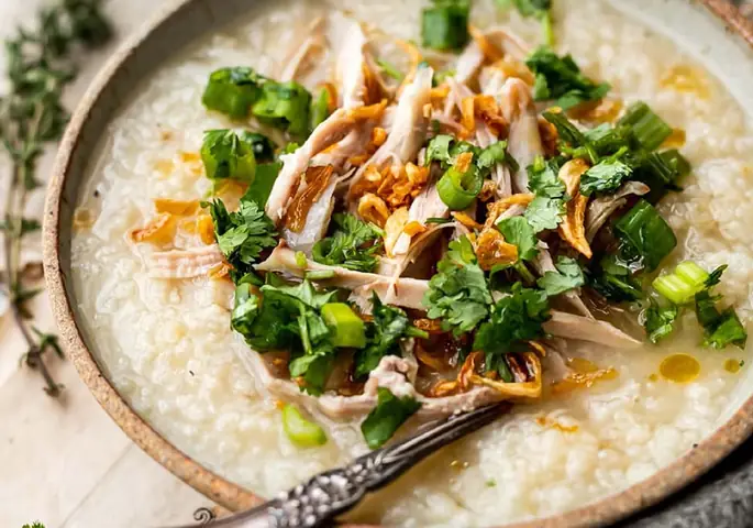 Cách Nấu Cháo Gà Giải Cảm