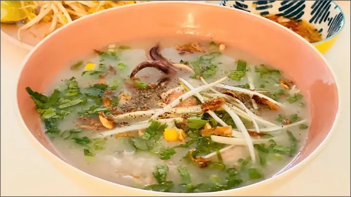 Cách Nấu Cháo Hải Sản