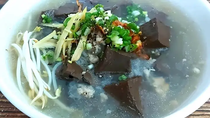 Cách Nấu Cháo Huyết Heo