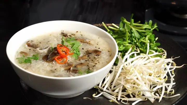 Cách Nấu Cháo Nấm Tràm Chay