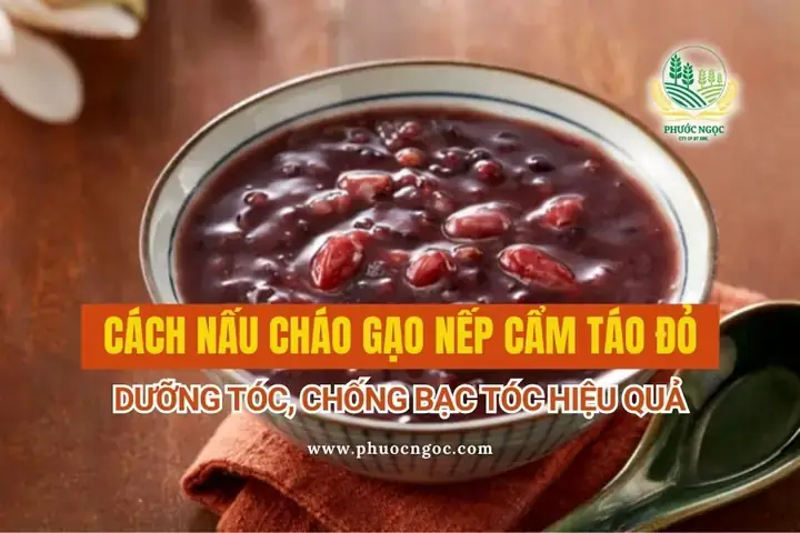 Cách Nấu Cháo Nếp Cẩm