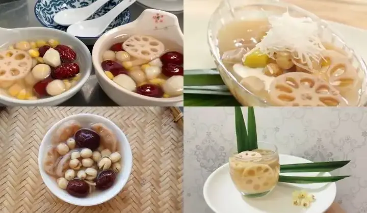 Cách Nấu Chè Củ Sen Nhãn Nhục