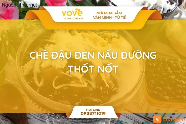 Cách Nấu Chè Đỗ Đen Với Đường Thốt Nốt