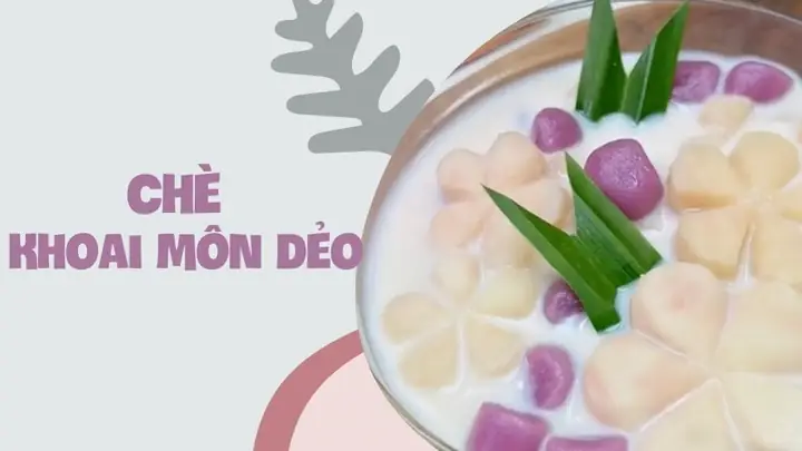 Cách Nấu Chè Khoai Môn Dẻo