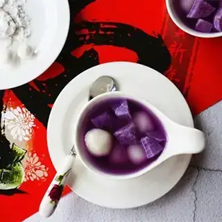 Cách Nấu Chè Khoai Tím Với Nếp