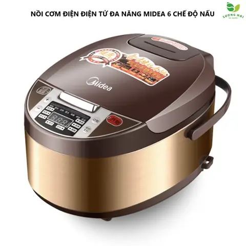 Cách Nấu Cơm Nồi Điện Tử Midea