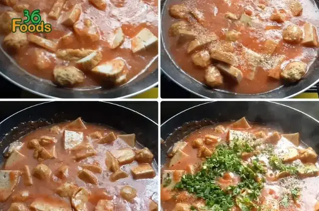 Cách Nấu Giò Sốt Cà Chua